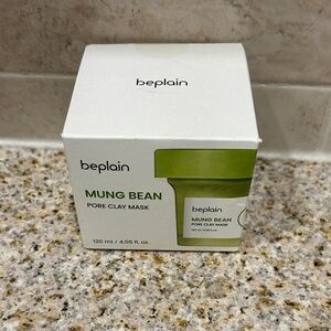NWT beplain Mung Bean Pore Clay Mask